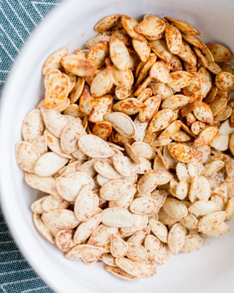 Easy Roasted Pumpkin Seeds with 3 Flavor Options