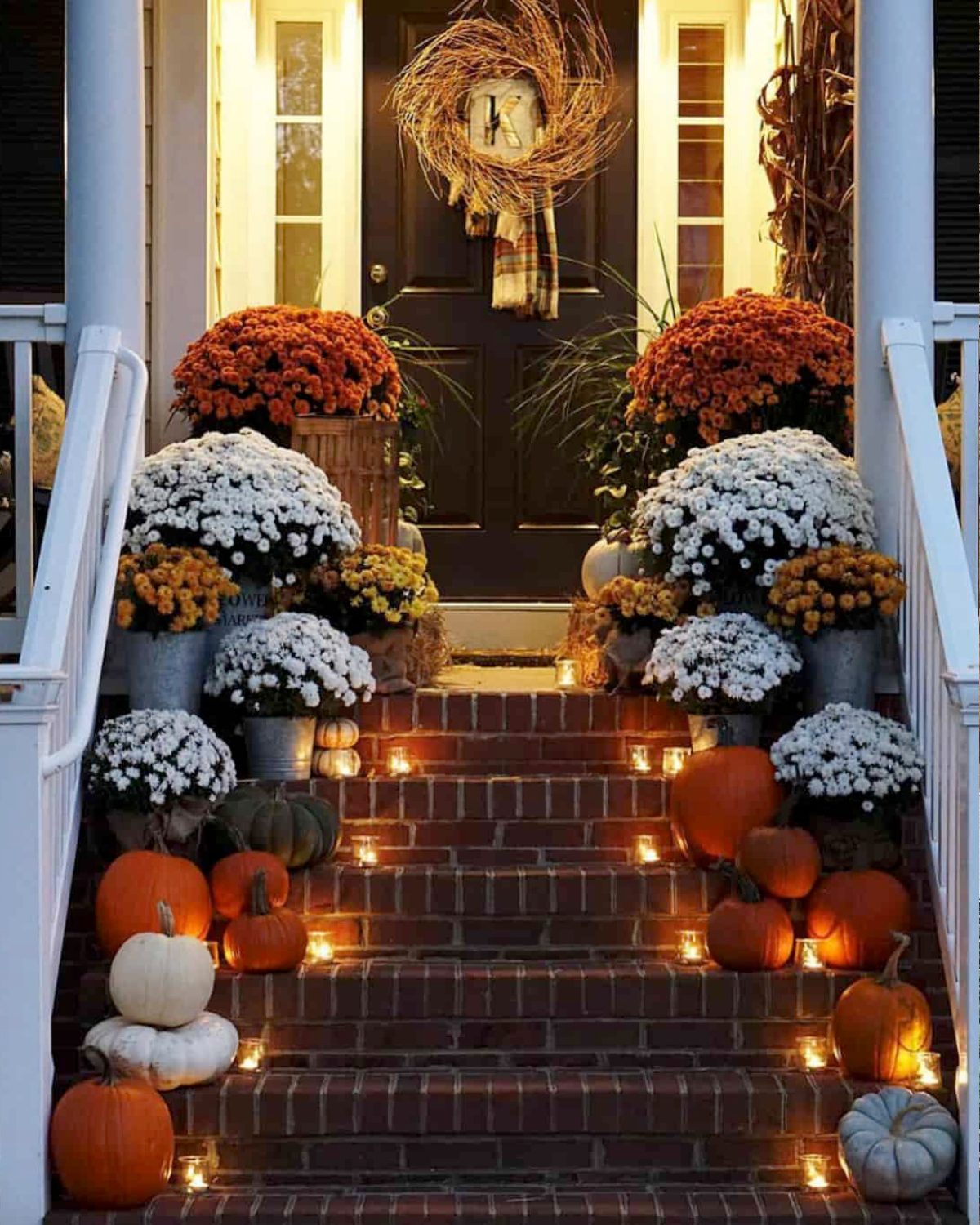 Simple Fall Front Porch Ideas