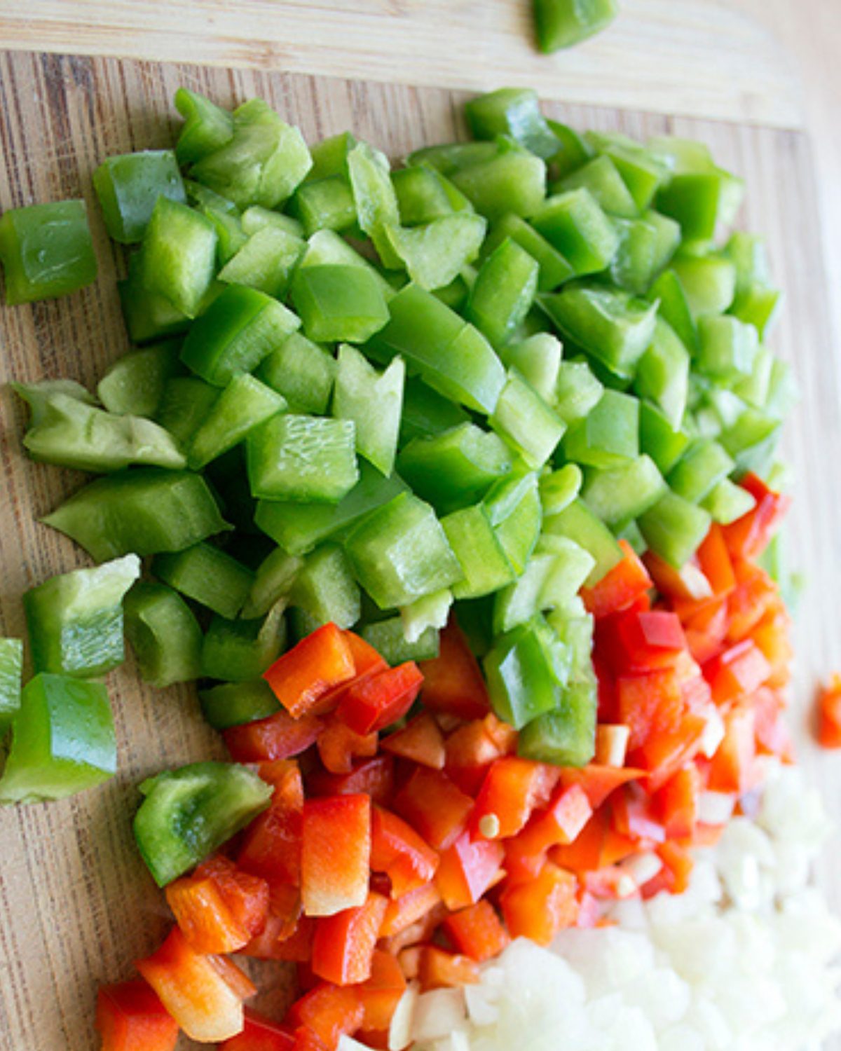 Minced Bell Peppers