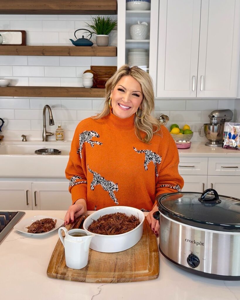 brooke with southern pot roast