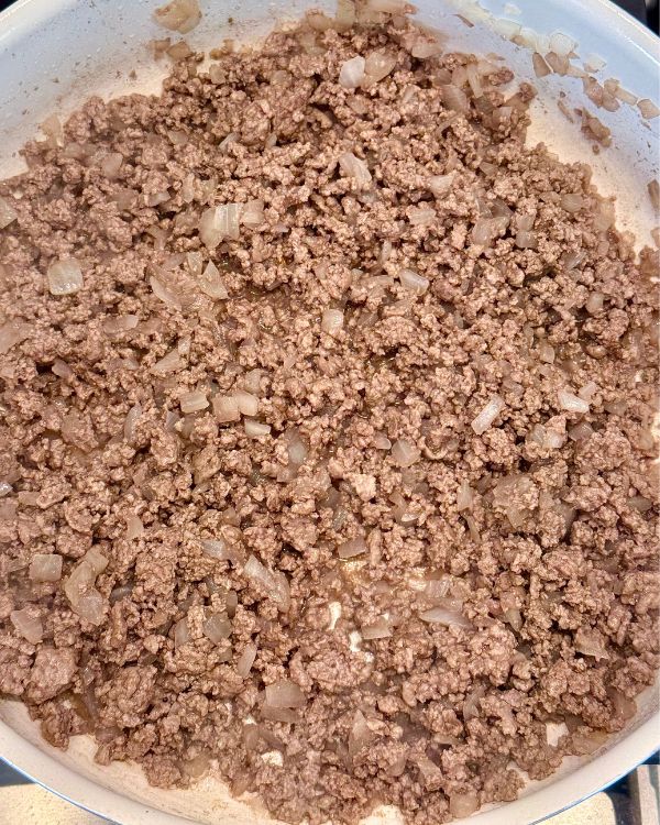 meat with onions