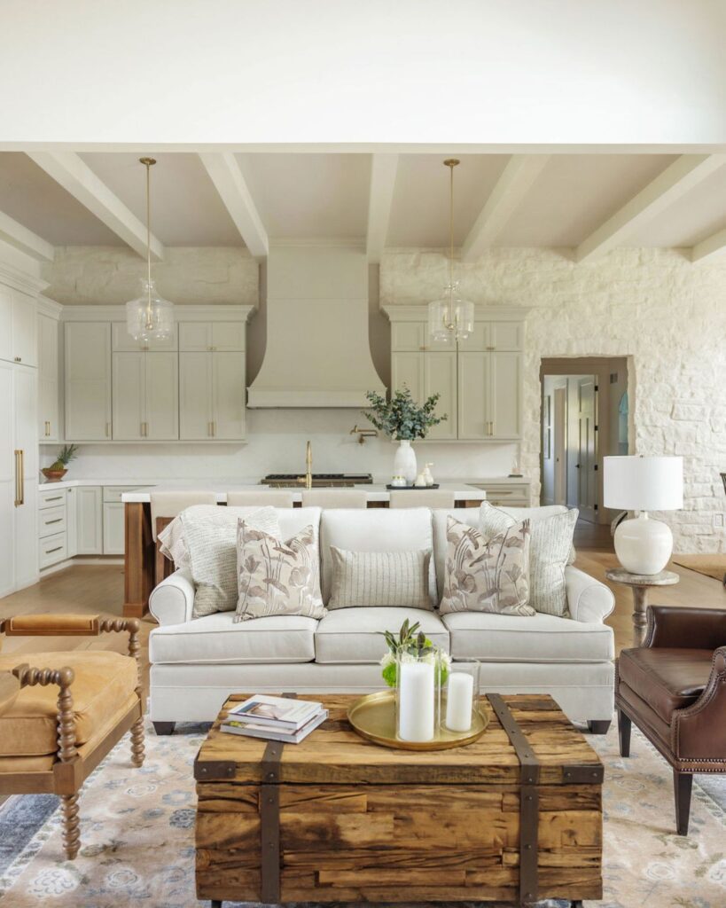 European modern farmhouse home tour