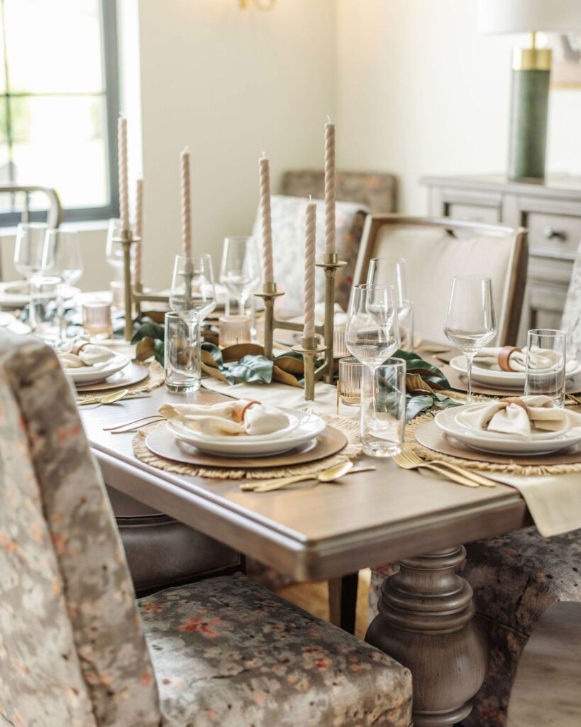 European modern farmhouse interior