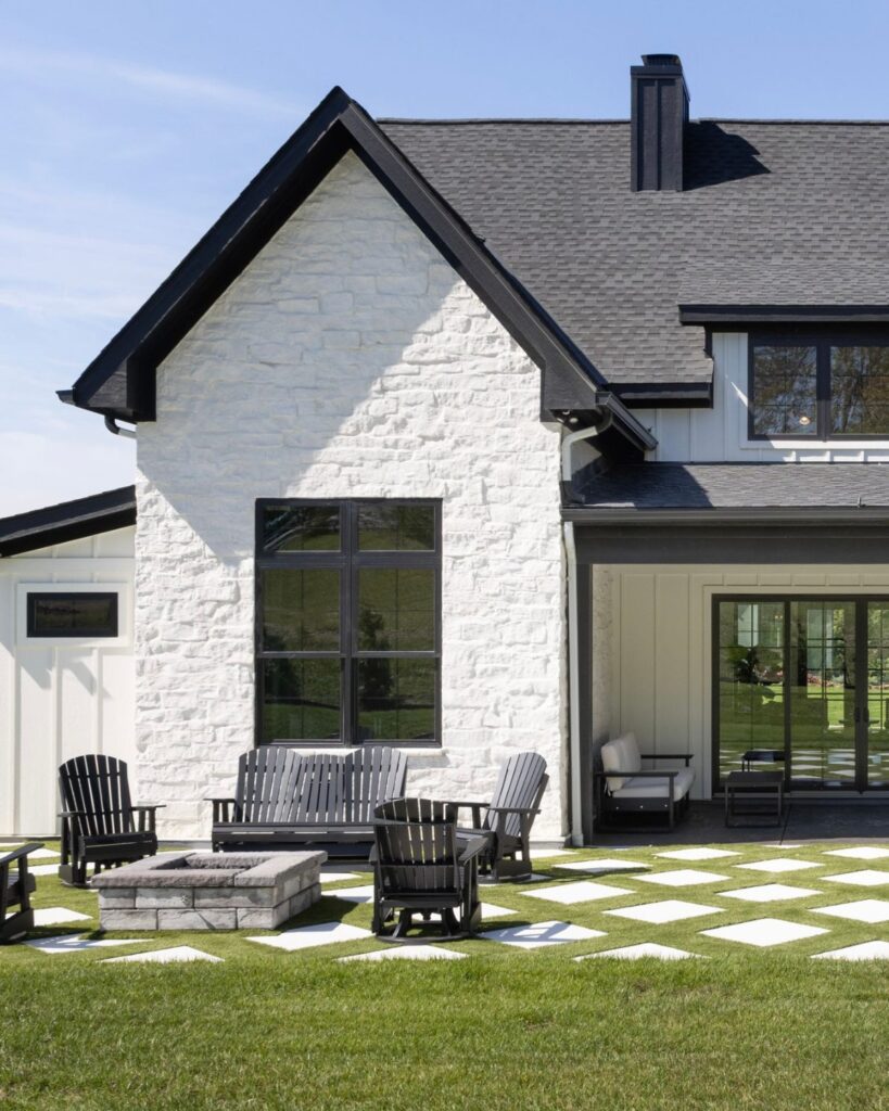 European modern farmhouse home tour