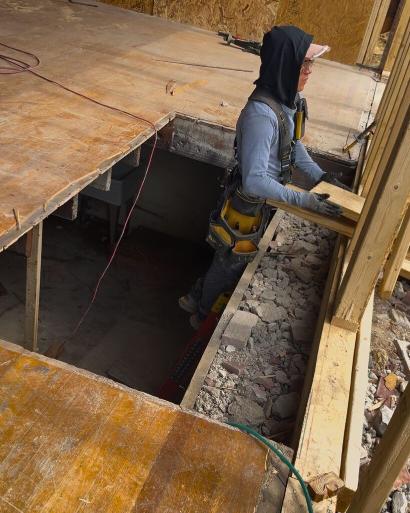 historic fireplace removal